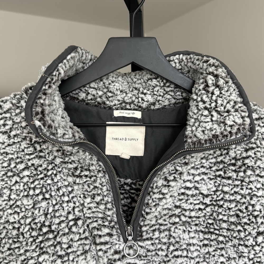 Thread and Supply cozy plush sweatshirt - Picture 2 of 4